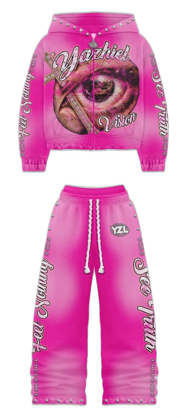 yazhiel inner vison pink set