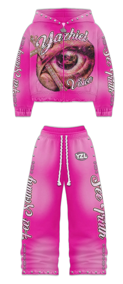 yazhiel inner vison pink set